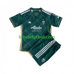 Equipación completa Niño Portland Timbers FC 2023 Camiseta de local Manga Corta
