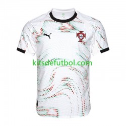 Portugal 2025 Hombre Camiseta de visitante Manga Corta