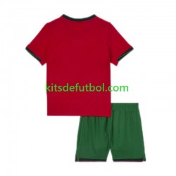 Equipación completa Niño Portugal Euro 2024 Camiseta de local Manga Corta