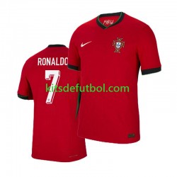 Portugal Cristiano Ronaldo 7 Euro 2024 Hombre Camiseta de local Manga Corta