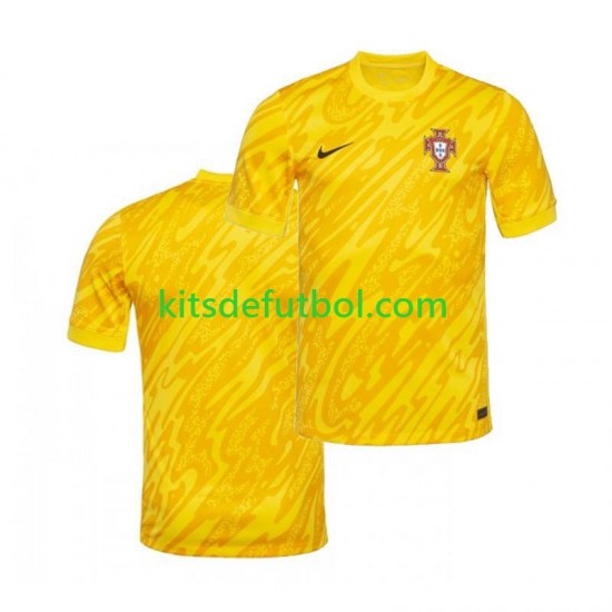 Portugal Portero Euro 2024 Hombre Camiseta de local Manga Corta