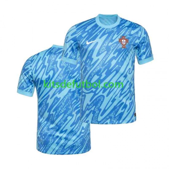 Portugal Portero Euro 2024 Hombre Camiseta alternativa Manga Corta