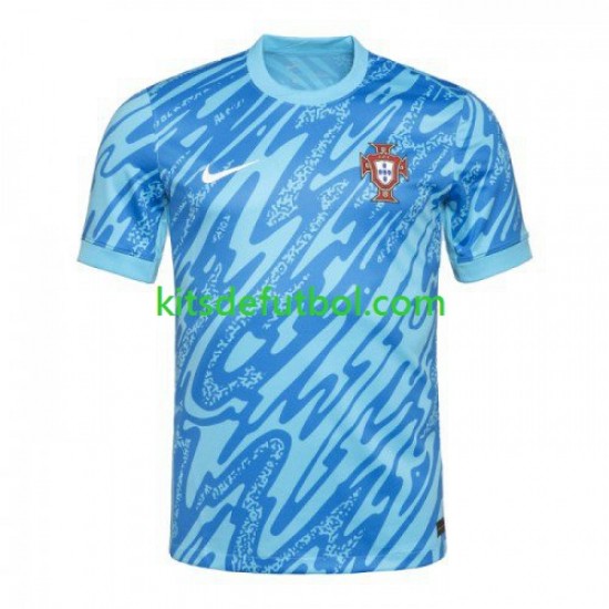 Portugal Portero Euro 2024 Hombre Camiseta alternativa Manga Corta