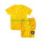 Equipación completa Niño Portugal Portero Euro 2024 Camiseta Amarillo de local Manga Corta