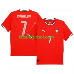 Portugal RONALDO 7 2025 Hombre Camiseta de local Manga Corta