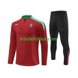 Portugal 2024 Camiseta de Entrenamiento Rojo