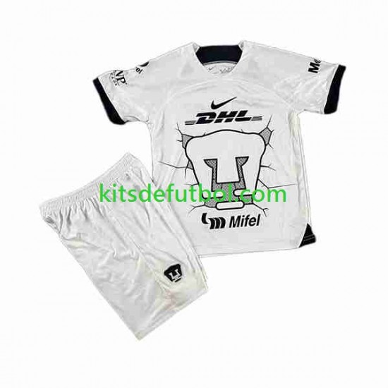 Equipación completa Niño Pumas UNAM Camiseta de local 2023-2024 Manga Corta