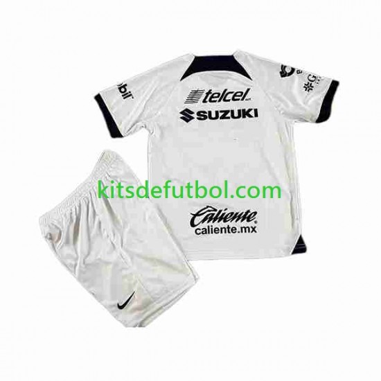 Equipación completa Niño Pumas UNAM Camiseta de local 2023-2024 Manga Corta