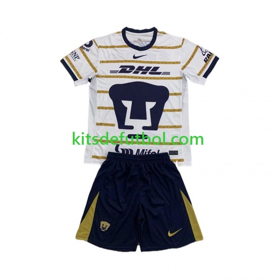Equipación completa Niño Pumas UNAM Camiseta de local 2024-2025 Manga Corta