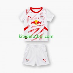 Equipación completa Niño RB Leipzig Camiseta de local 2024-2025 Manga Corta