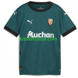 RC Lens Hombre Camiseta de visitante 2024-2025 Manga Corta