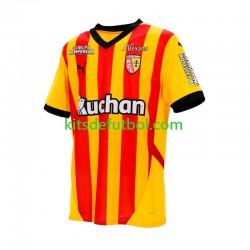 RC Lens Hombre Camiseta de local 2024-2025 Manga Corta