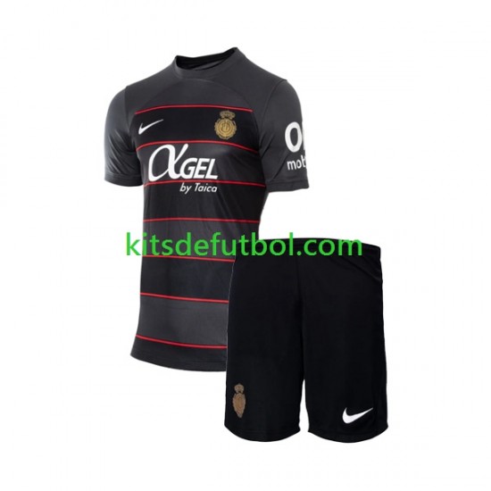 Equipación completa Niño RCD Mallorca Camiseta de visitante 2023-2024 Manga Corta