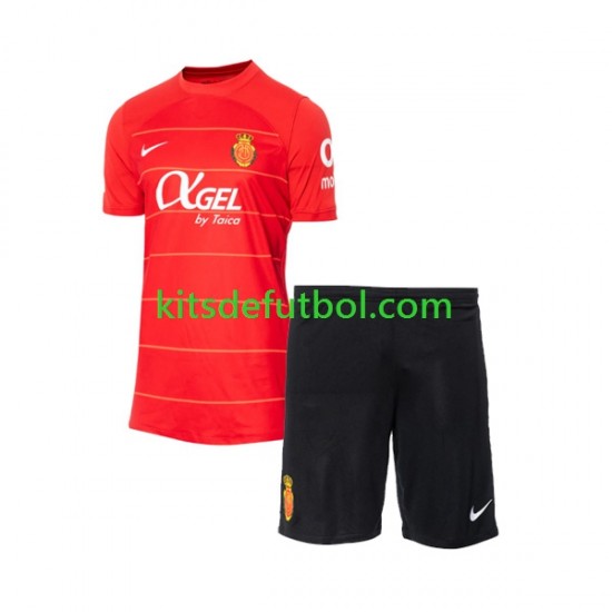 Equipación completa Niño RCD Mallorca Camiseta de local 2023-2024 Manga Corta