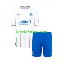Equipación completa Niño Rangers Camiseta de visitante 2023-2024 Manga Corta