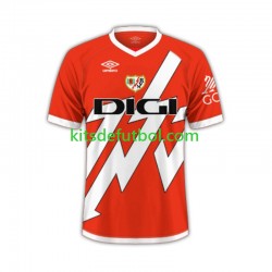 Rayo Vallecano Hombre Camiseta de visitante 2024-2025 Manga Corta