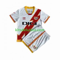 Equipación completa Niño Rayo Vallecano Camiseta de local 2023-2024 Manga Corta