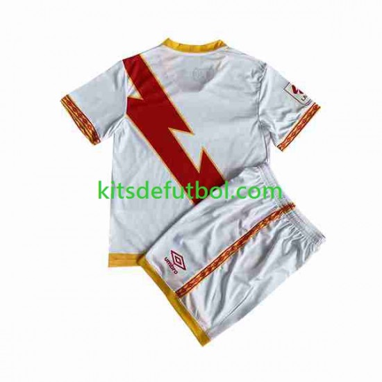 Equipación completa Niño Rayo Vallecano Camiseta de local 2023-2024 Manga Corta
