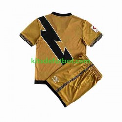 Equipación completa Niño Rayo Vallecano Camiseta alternativa 2023-2024 Manga Corta