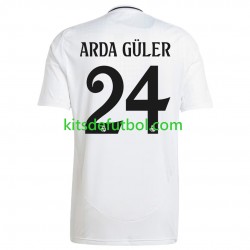 Real Madrid ARDA GULER 24 Hombre Camiseta de local 2024-2025 Manga Corta