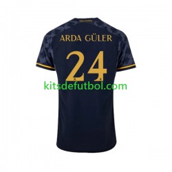 Real Madrid Arda Guler 24 Hombre Camiseta de visitante 2023-2024 Manga Corta