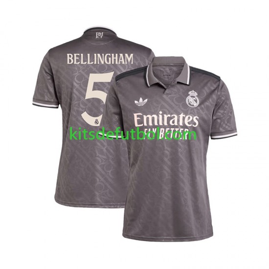 Real Madrid BELLINGHAM 5 Hombre Camiseta alternativa 2024-2025 Manga Corta