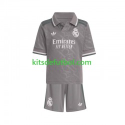 Equipación completa Niño Real Madrid Camiseta alternativa 2024-2025 Manga Corta