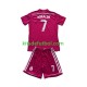 Equipación completa Niño Real Madrid Cristiano Ronaldo 7 Retro 2014-2015 Camiseta de visitante Manga Corta