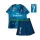Equipación completa Niño Real Madrid Cristiano Ronaldo 7 Retro 2017 Camiseta alternativa Manga Corta