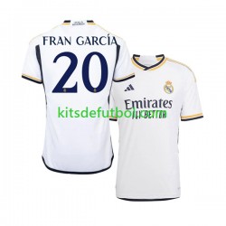 Real Madrid Fran Garcia 20 Hombre Camiseta de local 2023-2024 Manga Corta
