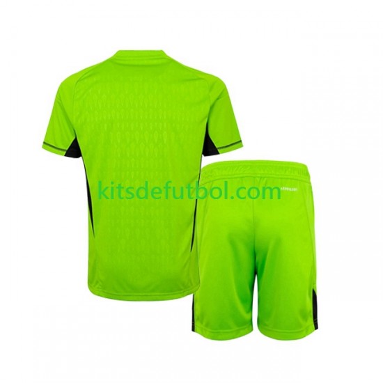 Equipación completa Niño Real Madrid Portero Camiseta de local 2023-2024 Manga Corta