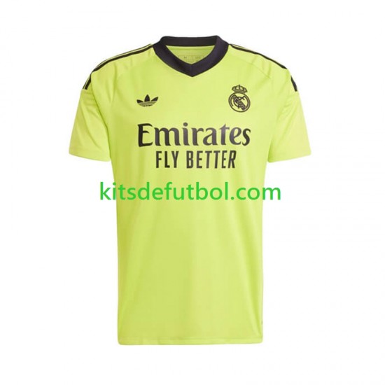 Real Madrid Portero Hombre Camiseta alternativa 2024-2025 Manga Corta