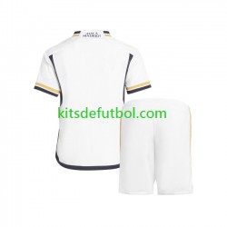 Equipación completa Niño Real Madrid Camiseta de local 2023-2024 Manga Corta