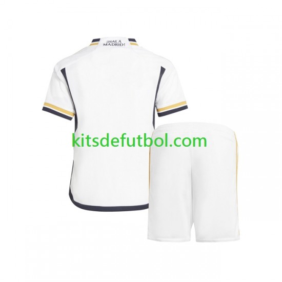 Equipación completa Niño Real Madrid Camiseta de local 2023-2024 Manga Corta