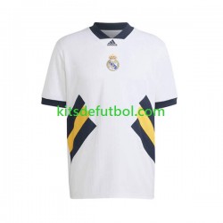 Real Madrid Icon Retro Hombre Camiseta de local 2022-2023 Manga Corta