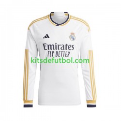 Equipación completa Niño Real Madrid JOSELU 14 Camiseta de local 2023-2024 Manga Larga