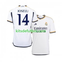Real Madrid JOSELU 14 Hombre Camiseta de local 2023-2024 Manga Corta