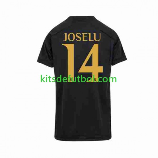 Real Madrid Joselu 14 Hombre Camiseta alternativa 2023-2024 Manga Corta