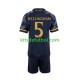 Equipación completa Niño Real Madrid Jude Bellingham 5 Camiseta de visitante 2023-2024 Manga Corta