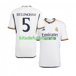 Real Madrid Jude Bellingham 5 Hombre Camiseta de local 2023-2024 Manga Corta