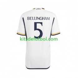Real Madrid Jude Bellingham 5 Hombre Camiseta de local 2023-2024 Manga Corta