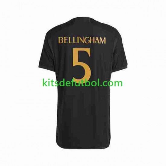 Real Madrid Jude Bellingham 5 Hombre Camiseta alternativa 2023-2024 Manga Corta