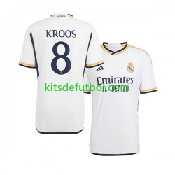 Real Madrid Kroos 8 Hombre Camiseta de local 2023-2024 Manga Corta