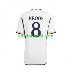Real Madrid Kroos 8 Hombre Camiseta de local 2023-2024 Manga Corta