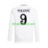 Real Madrid Kylian Mbappe 9 Hombre Camiseta Blanco de local 2024-2025 Manga Larga