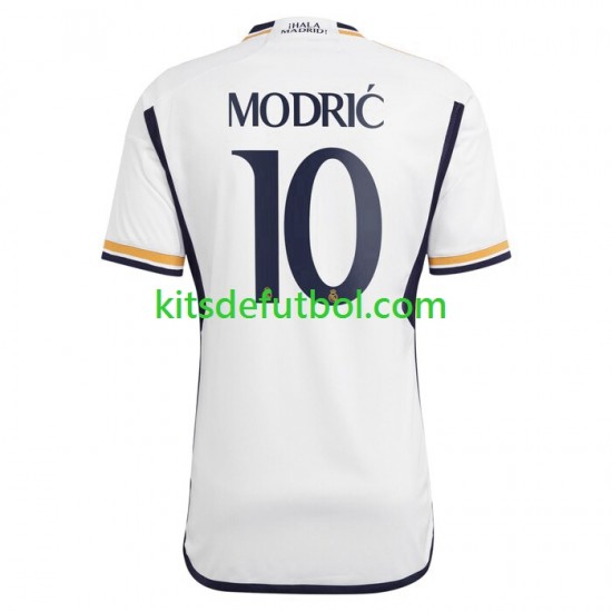Real Madrid Modric 10 Hombre Camiseta de local 2023-2024 Manga Corta