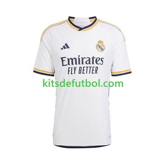 Equipación completa Niño Real Madrid Rodrygo Goes 11 Camiseta de local 2023-2024 Manga Corta