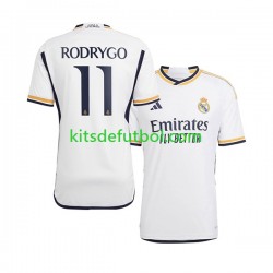 Real Madrid Rodrygo Goes 11 Hombre Camiseta de local 2023-2024 Manga Corta