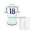 Equipación completa Niño Real Madrid TCHOUAMENI 18 Camiseta de local 2023-2024 Manga Corta