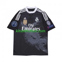 Real Madrid Retro 2014 Hombre Camiseta alternativa Manga Corta